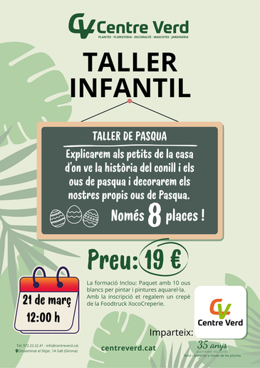 TALLER INFANTIL DE PASQUA