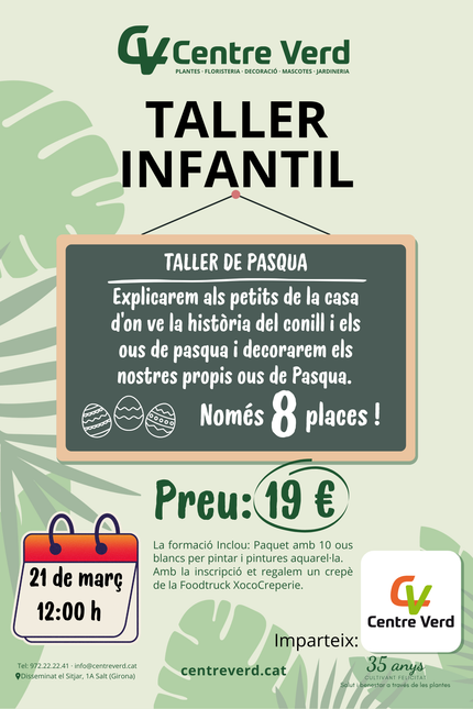 TALLER INFANTIL DE PASQUA
